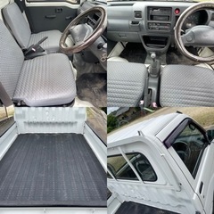 コミコミ🚘車検丸2年付！即納！新車からの点検記録簿完備！低走行！5MT！整備済！ハイゼットトラック！乗って帰れます！の画像