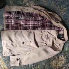 春秋初冬ハーフコートＸＬ(使用少ない)差し上げます。の画像