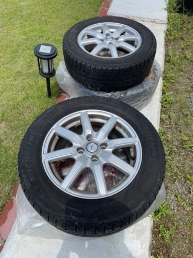 ホイール4本195/65R15＋スタッドレスタイヤ