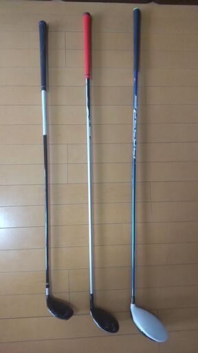 テーラーメイド１WR15,キャロウェイ３WXHOT,テーラーメイド22度レスキュー3本セット