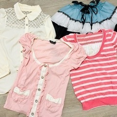 ブランド品含む50点まとめ売り＋おまけ 姫系多め 古着の画像