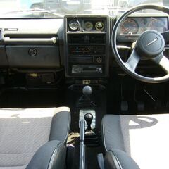 美車 ７年 ジムニー ＪＡ１１Ｖ ５速 エアコン パワステ マットグレー 程度良い車ですの画像