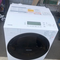 北九州市内配送無料 保証付き 東芝 TOSHIBA TW-117V3L(W) [ドラム式