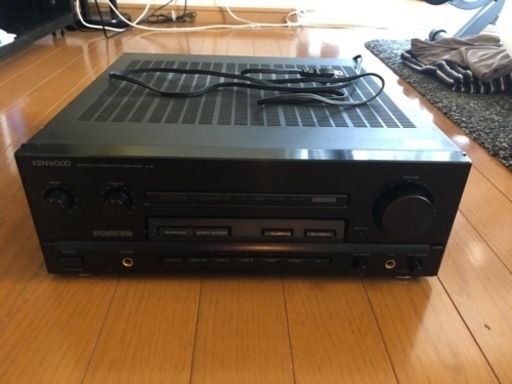 KENWOODアンプとスピーカー