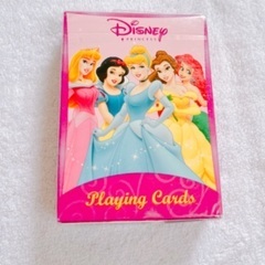 お話し中です)未開封　Disney プリンセス　トランプ　US購入