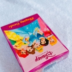 お話し中です)未開封　Disney プリンセス　トランプ　US購入の画像