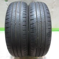 中古タイヤ　165/55R15　ダンロップ　ENASAVE EC300+　バリ山　2022年式　2本セット