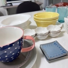 食器諸々とハンディジューサー