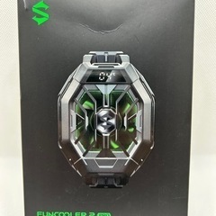 Black Shark FunCooler 2 Pro ブラックシャーク ファンクーラー 2 プロ iPhone/Android対応 ゲーム用 外部冷却ファン 空冷CPUクーラー (Black/ブラック)の画像