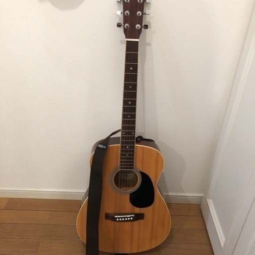 vanguardギター　チューナー、ピック、ケース付き