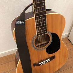 vanguardギター　チューナー、ピック、ケース付きの画像