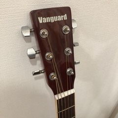 vanguardギター　チューナー、ピック、ケース付きの画像