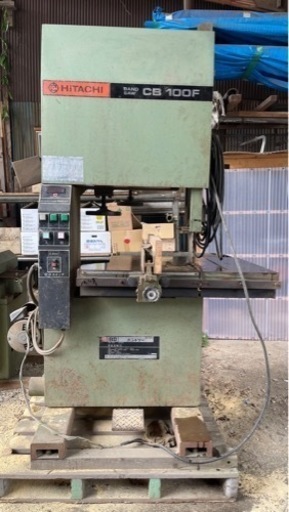 日立工機　バンドソー CB100F　3相200V 　中古