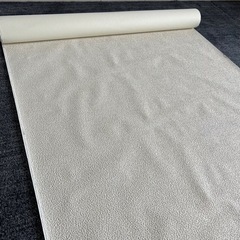 B. 壁紙 凹凸柄3本 【白】1000 x 97 cm/2本 &【ベージュ】600 x 97 cm/1本の画像
