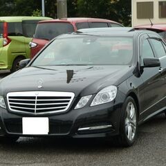 H22 E350　アバンギャルド　サンルーフ 純正ナビ 茶革シー...