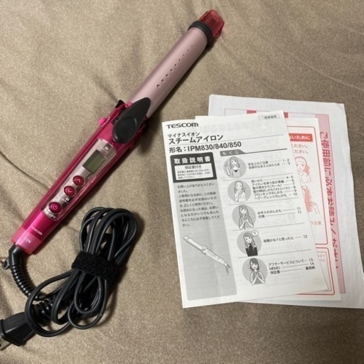 TESCOM ヘアアイロン　2way 32mm