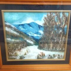 絵画、額縁、S,IKEGAMI 