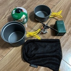 REVO-3700ストーブ・モンベルアルパインクッカー11