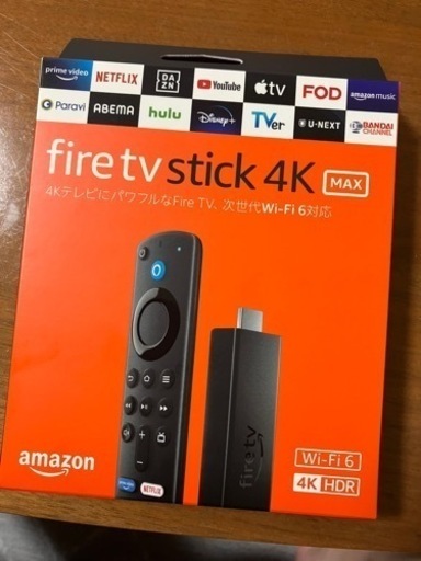 （従来のテレビもカバー）Fire TV Stick 4K Max -  Alexa対応音声認識リモコン(第3世代)付属