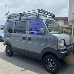【釣りやアウトドアに最適】エブリィバン【車中泊OK】の画像