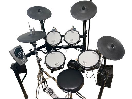 Roland ローランド 電子ドラムセット TD-15 KV CY-13R CY12C KD-9 VH-11 動作確認済 中古品　直接引取大歓迎‼　地域限定有料配送サービスあり‼