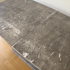 大理石調 4〜6人掛けダイニングテーブルの画像