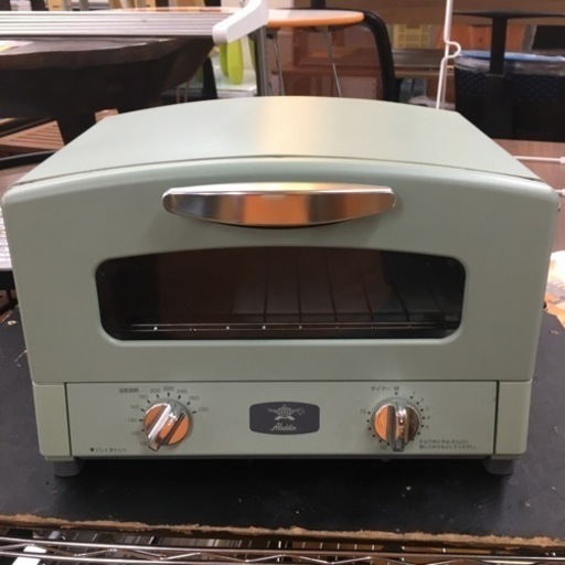 S773 ⭐ Aladdin  CAT-GS13A(G) オーブントースター グラファイトトースター アラジングリーン ⭐ 動作確認済 ⭐ クリーニング済