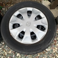 ホンダライフ純正ホイール&カバー４本
