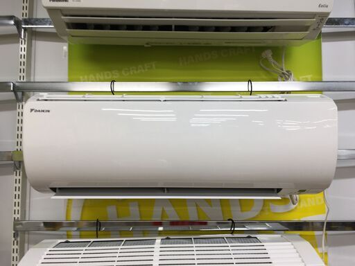 【中古品】ダイキン エアコン S22XTES-W 20年製 6畳用 室外機付き