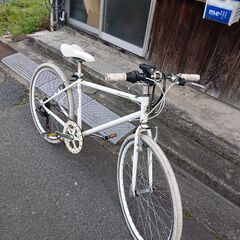 再出品、クロスバイク 21technology 6段変速 