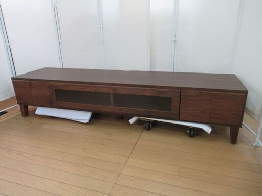 テレビ台/テレビボード/TV台/TVボード/ウォールナット/天然木/横幅180cm/ペンネ/良品/中古品/J5514/