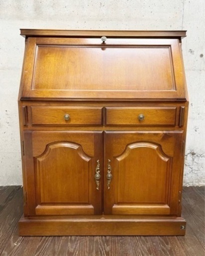 コスガ KOSUGA ライティングビューロー 文机 書斎机 勉強机 デスク 収納デスク