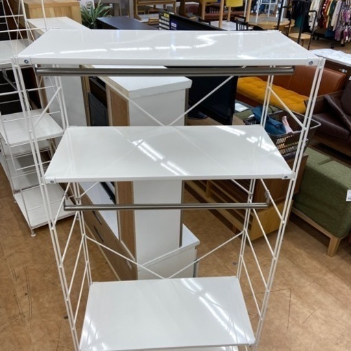 【トレファク摂津店】無印良品ハイタイプユニットシェルフホワイト入荷致しました！