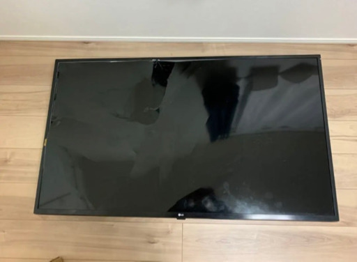 LG 50UM7300EJA 液晶割れ　ジャンク品