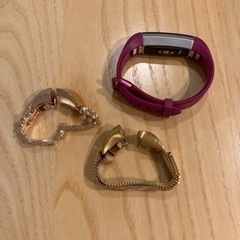 Fitbit ALTA HR バンド3本付き　中古の画像