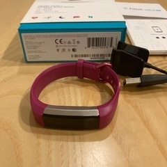 Fitbit ALTA HR バンド3本付き　中古の画像