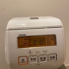 TOSHIBA 炊飯器（決まりました）
