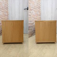 ② 無印良品 MUJI ローボード ガラス扉付き 棚板1枚 テレビ