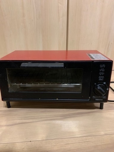 中古　トースター　可愛い　赤　オシャレ
