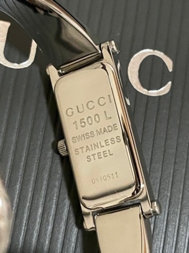 [ほぼ未使用/付属品完備] GUCCI グッチ1500L /稼働品/極美品/腕時計/レディース