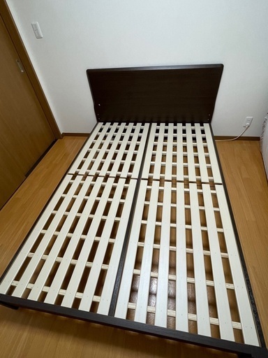 購入者決定済　ニトリ　ダブルベッド