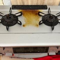 2口コンロ　都市ガス　CI-800F-L 