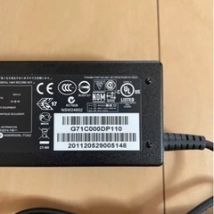 東芝　純正　ノートPC用ACアダプター　PA3917U-1ACAの画像