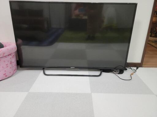 決まりました　SONY49インチ(故障部分あり、リモコンなし)
