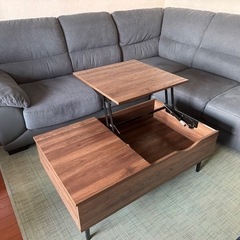 【新品！】NITORI昇降リビングテーブル