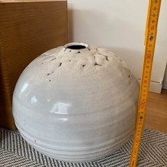 萩焼 廣瀬淡雅 広瀬淡雅  壷 天鵬山 花瓶の画像