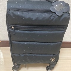 MARY QUANT ジャカードドットデイジー キャリーケース（ブラック）完売品