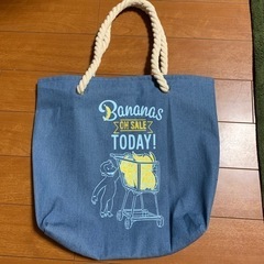 新品　おさるのジョージ　プレミアムロープバッグの画像