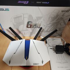 【値下げしました】ASUS RT-AX82U GUNDAM ED...