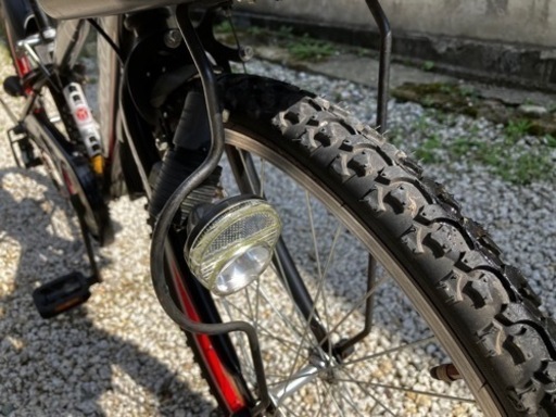 自転車 マウンテンバイク 赤 レッド 24インチ 男の子 →引取り